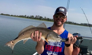 Jake Brinkman with a large red. Nice One!