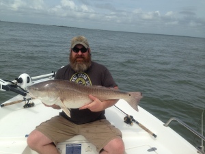 Robert Bernhardt with a large red! Nice One!