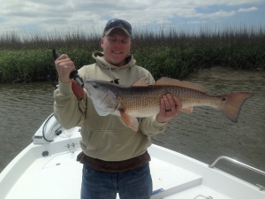 Josh Ledford with a large red!