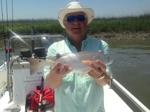 Michael Denmark Georgai CCA with a schoolie red