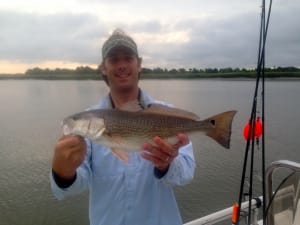 Lathum with a nice schoolie red!