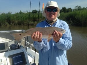 Laird Miller catching some nice reds!