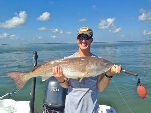 Jon Matthews with a stag bass!