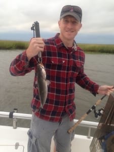 Jeffery and Arthur Paz catching some seatrout!