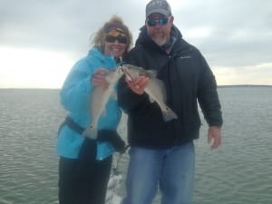 Lisa and Dave doubling up! Kissing reds!