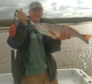 Peter Roberts with a nice red!