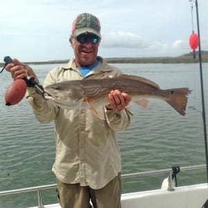 Mike Irwin with a nice red!