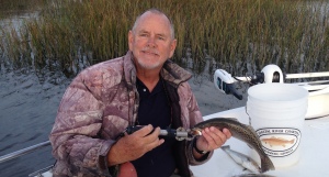 Capt. Jack with a seatrout.