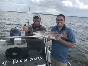 Capt. Jack & Josh with a large red!