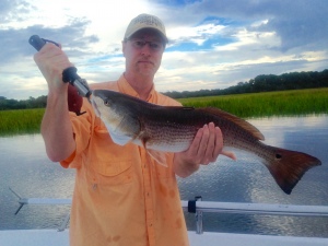 Shawn Hunerdosse with a nice red!