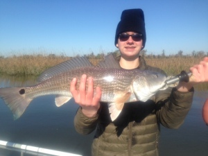 Will McKenzie with an over the slot redfish. Will caught this pitching a soft plastic. Nice job!