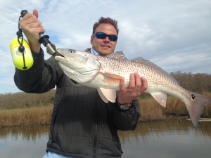 Jeff Garrison with a nice red!