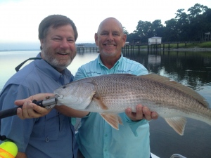 Joe Binns with a large red!