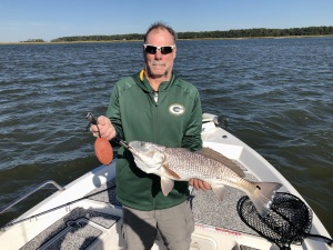 Russ Richards with a nice red!