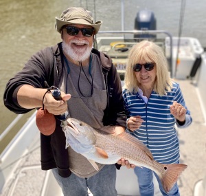 Mark & Chris Calcamuggio with a nice red!