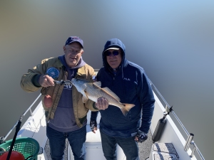 Butch & Jim Coryell with a nice red!