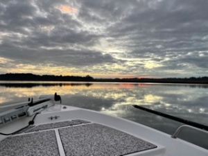 Heading out on beautiful fall morning.