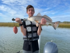 Clinton Dunagan with a nice red!