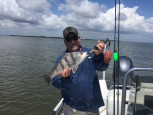 Dave with a nice black drum!
