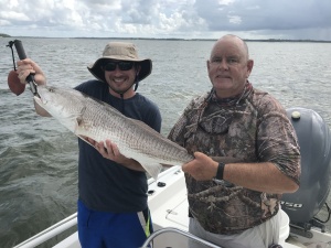 Matt & Capt. Jack with a large red!