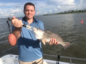 Josh with a large red!