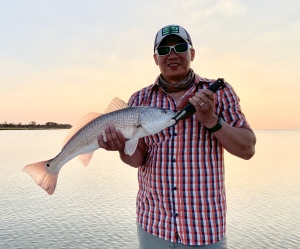 Tom Chow with a nice red!