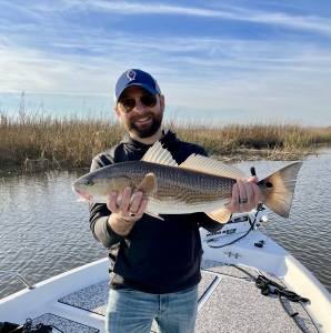 Pete with a late fall red!